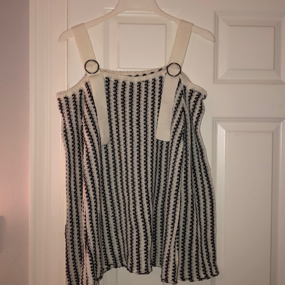 Off the shoulder sweater